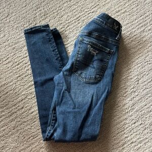 AEO Ripped Hi Rise Jegging